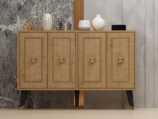 Μπουφές Sapphire Δρυς
Χρυσό 120x30x80cm | 327ODS1226