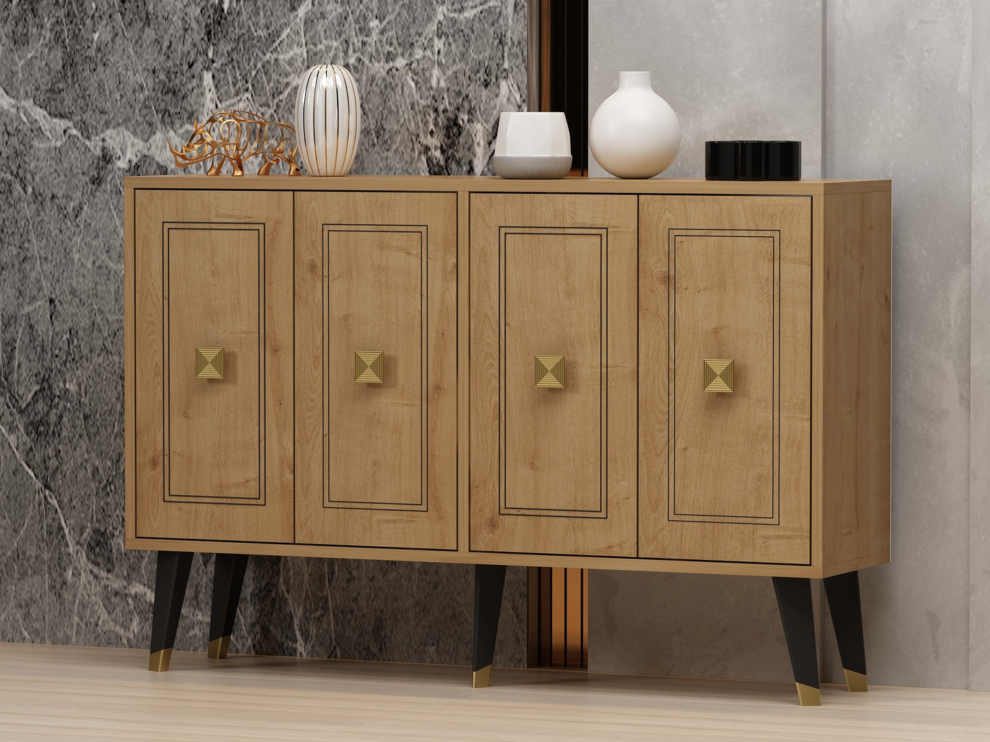 Μπουφές Sapphire Δρυς
Χρυσό 120x30x80cm | 327ODS1226