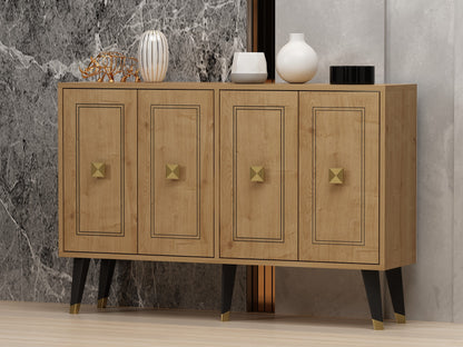 Μπουφές Sapphire Δρυς
Χρυσό 120x30x80cm | 327ODS1226