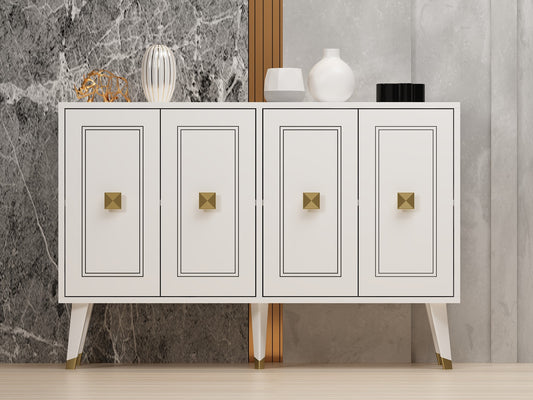 Μπουφές Λευκό
Χρυσό 120x30x80cm | 327ODS1227