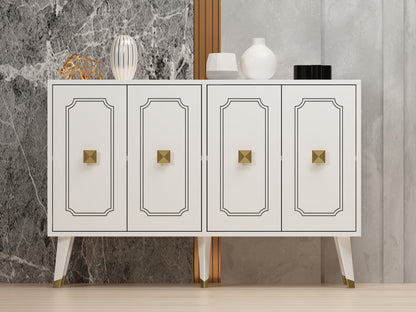 Μπουφές Λευκό
Χρυσό 120x30x80cm | 327ODS1229