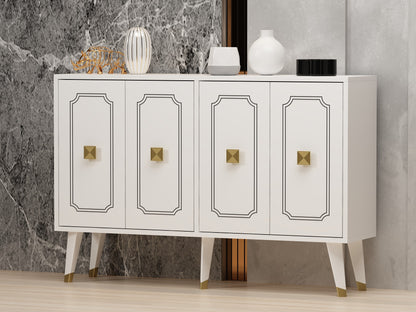 Μπουφές Λευκό
Χρυσό 120x30x80cm | 327ODS1229