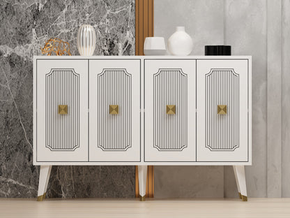 Μπουφές Λευκό
Χρυσό 120x30x80cm | 327ODS1231