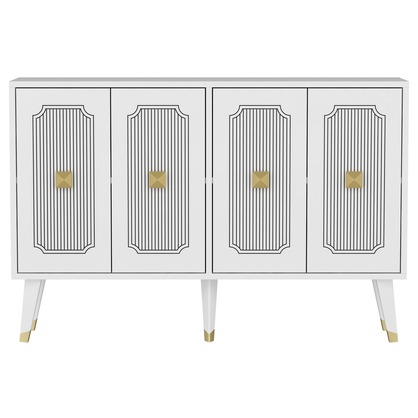 Μπουφές Λευκό
Χρυσό 120x30x80cm | 327ODS1231