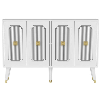 Μπουφές Λευκό
Χρυσό 120x30x80cm | 327ODS1231