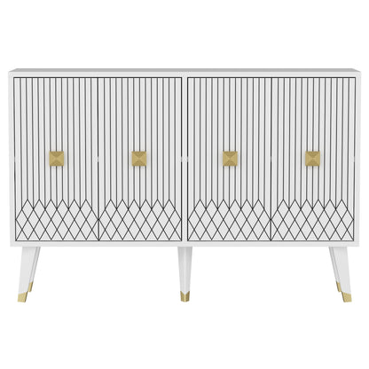 Μπουφές Λευκό
Χρυσό 120x30x80cm | 327ODS1235