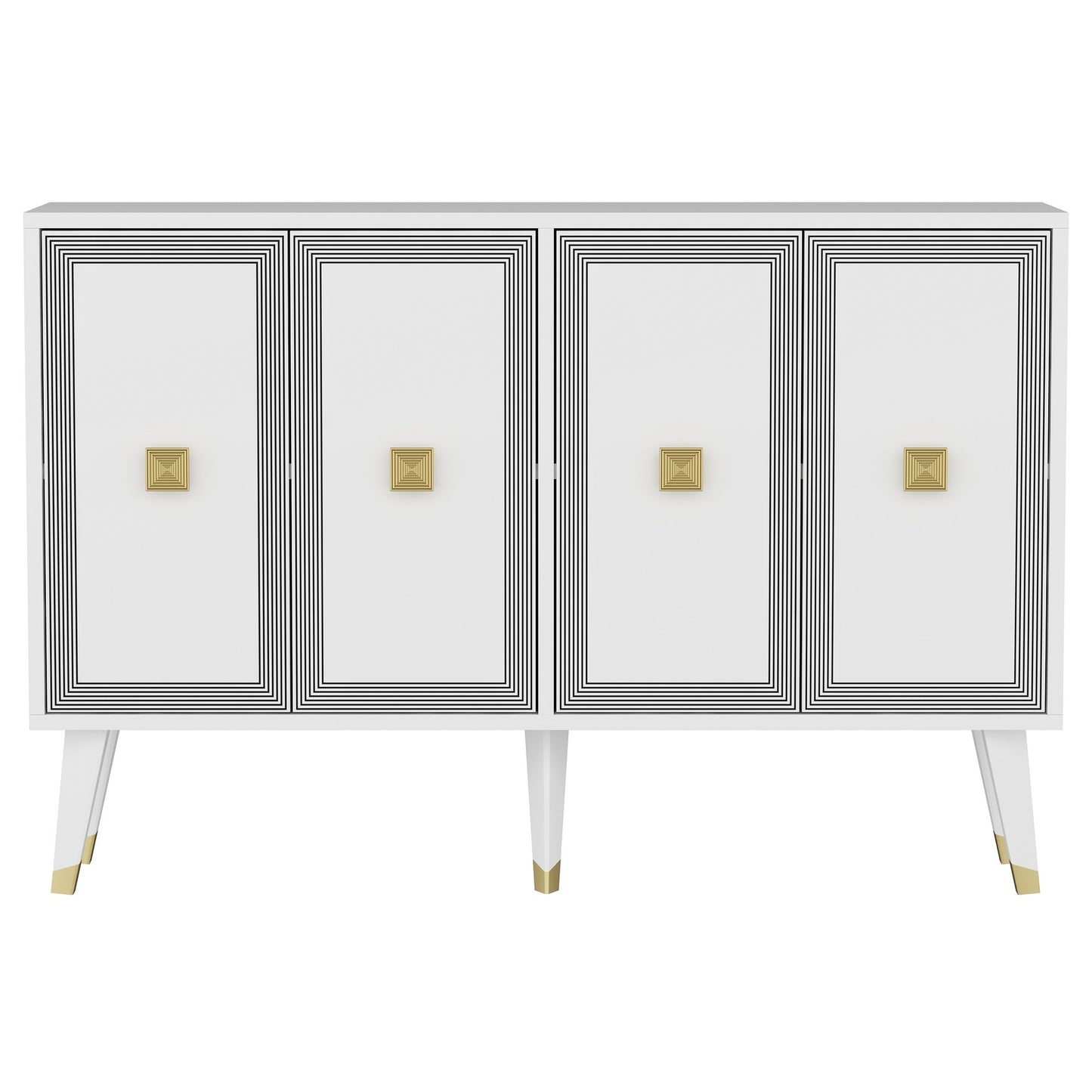 Μπουφές Λευκό
Χρυσό 120x30x80cm | 327ODS1237