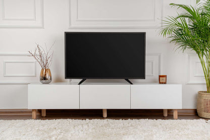 Έπιπλο Τηλεόρασης TV Βάση Σύνθεση Λευκό | 327ODS1255