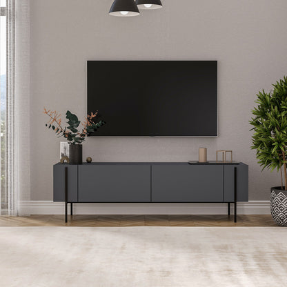 Έπιπλο Τηλεόρασης TV Βάση Σύνθεση Ανθρακί | 327ODS1269