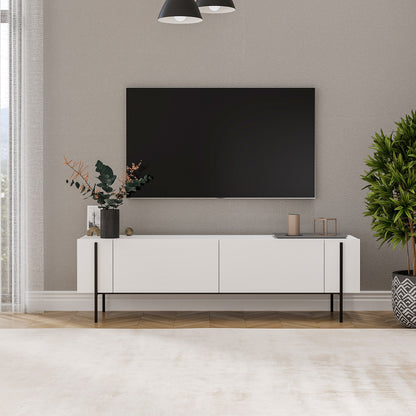 Έπιπλο Τηλεόρασης TV Βάση Σύνθεση Λευκό | 327ODS1270