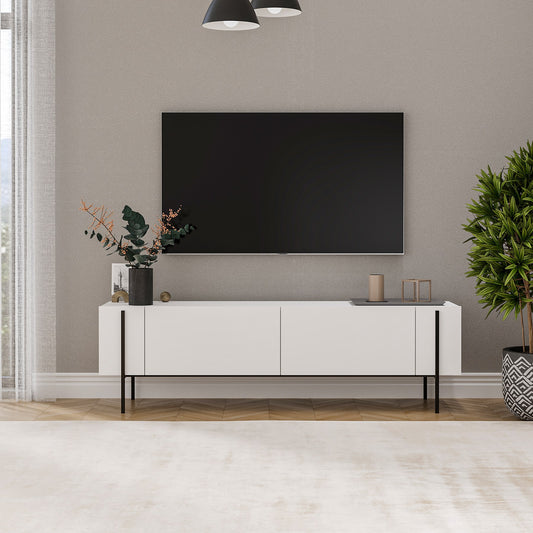 Έπιπλο Τηλεόρασης TV Βάση Σύνθεση Λευκό | 327ODS1270