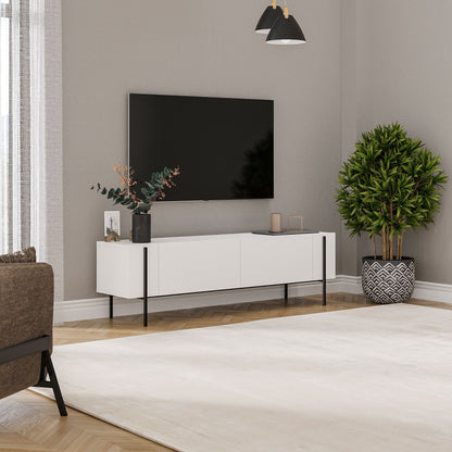 Έπιπλο Τηλεόρασης TV Βάση Σύνθεση Λευκό | 327ODS1270