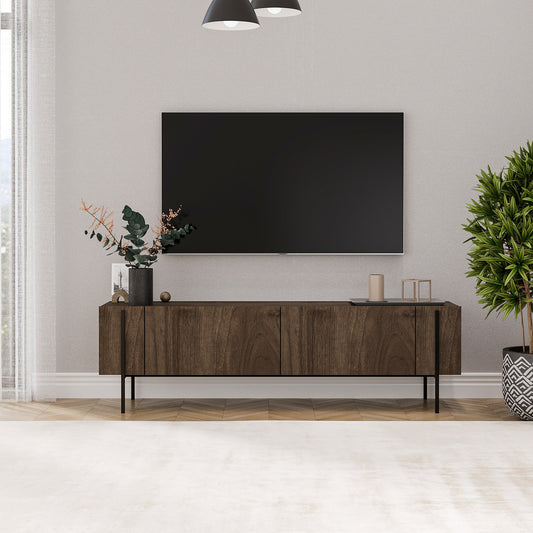 Έπιπλο Τηλεόρασης TV Βάση Σύνθεση Καρυδί | 327ODS1272