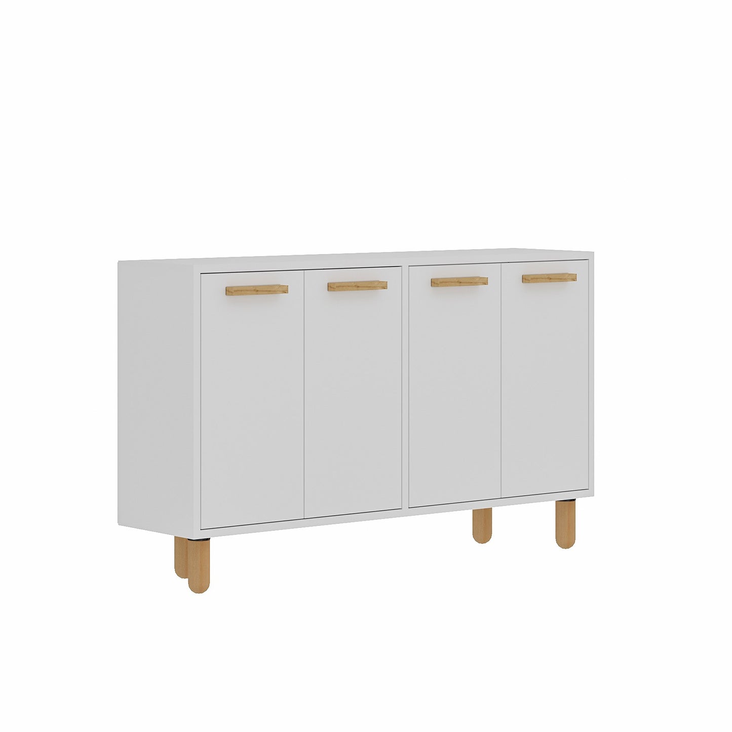 Μπουφές Λευκό 120x29,6x73,6cm | 327ODS1280