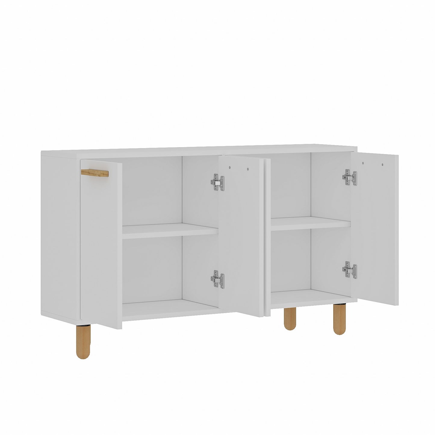 Μπουφές Λευκό 120x29,6x73,6cm | 327ODS1280