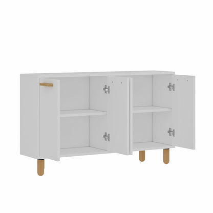 Μπουφές Λευκό 120x29,6x73,6cm | 327ODS1280