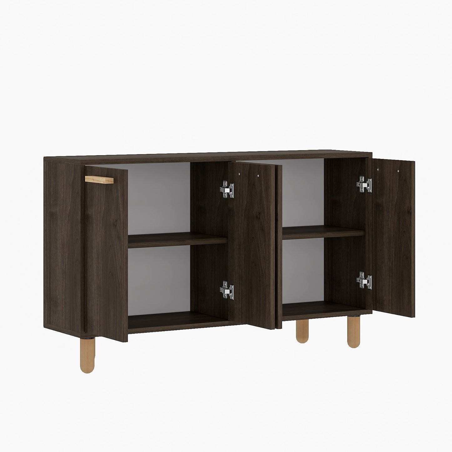 Μπουφές Καρυδί 120x29,6x73,6cm | 327ODS1281