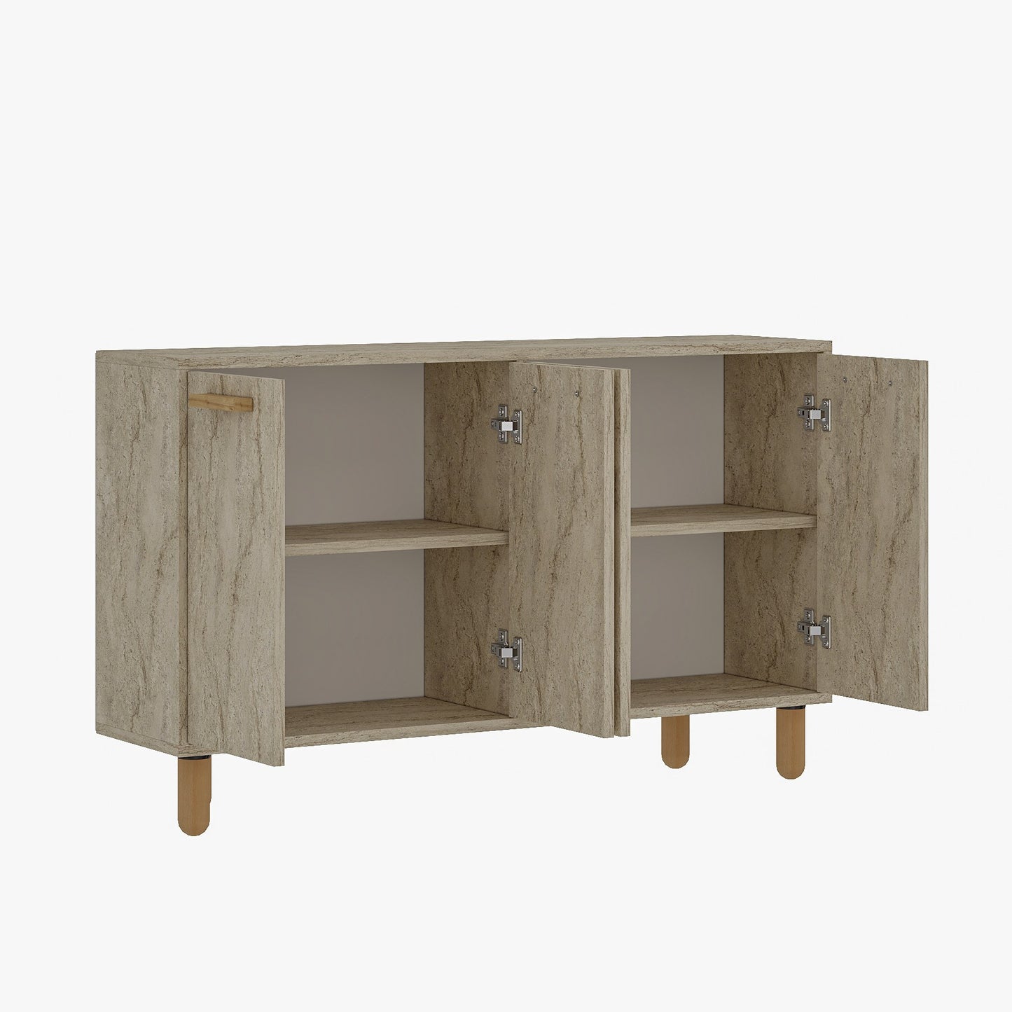 Μπουφές Τραβερτίνη 120x29,6x73,6cm | 327ODS1284