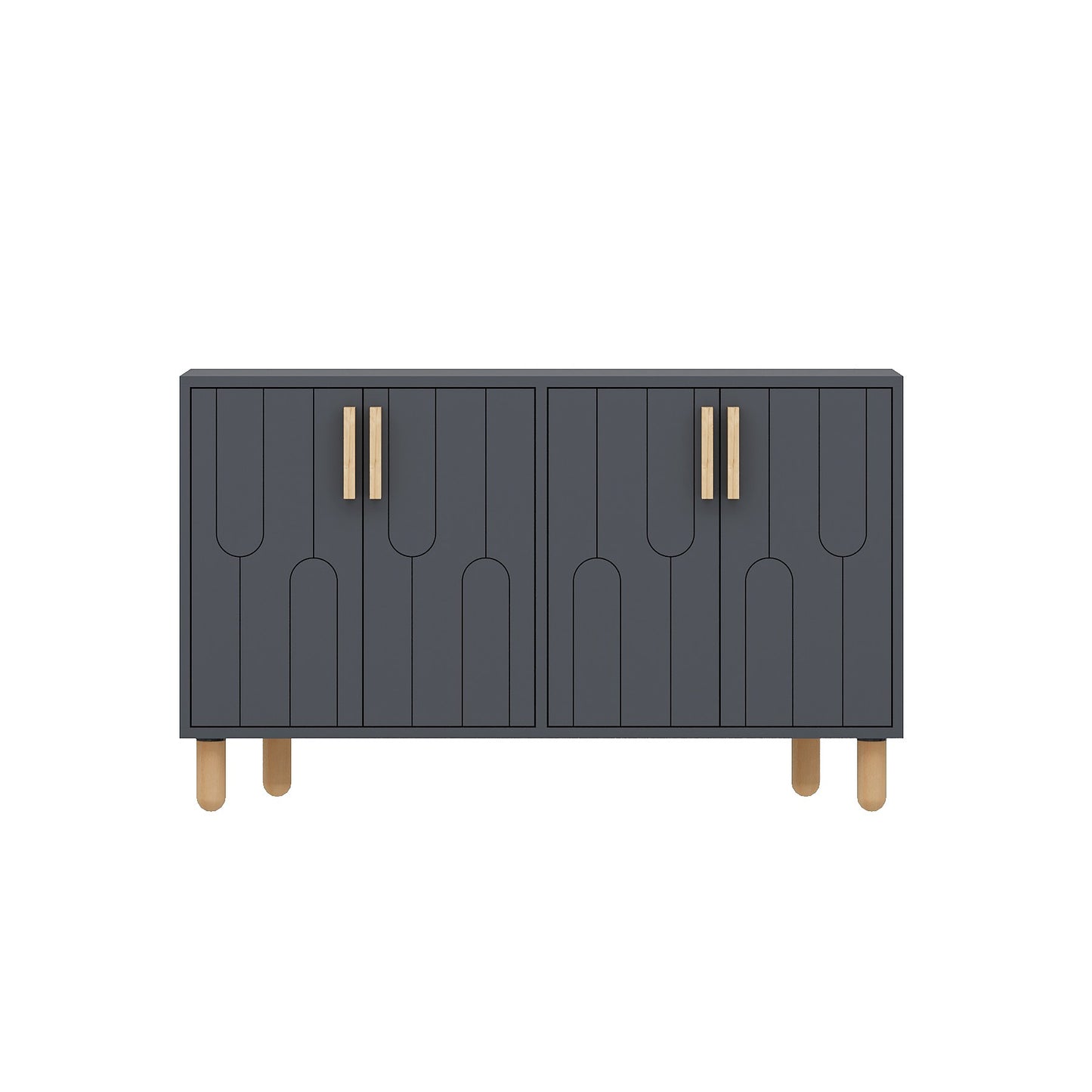 Μπουφές Ανθρακί 120x29,6x73,6cm | 327ODS1285