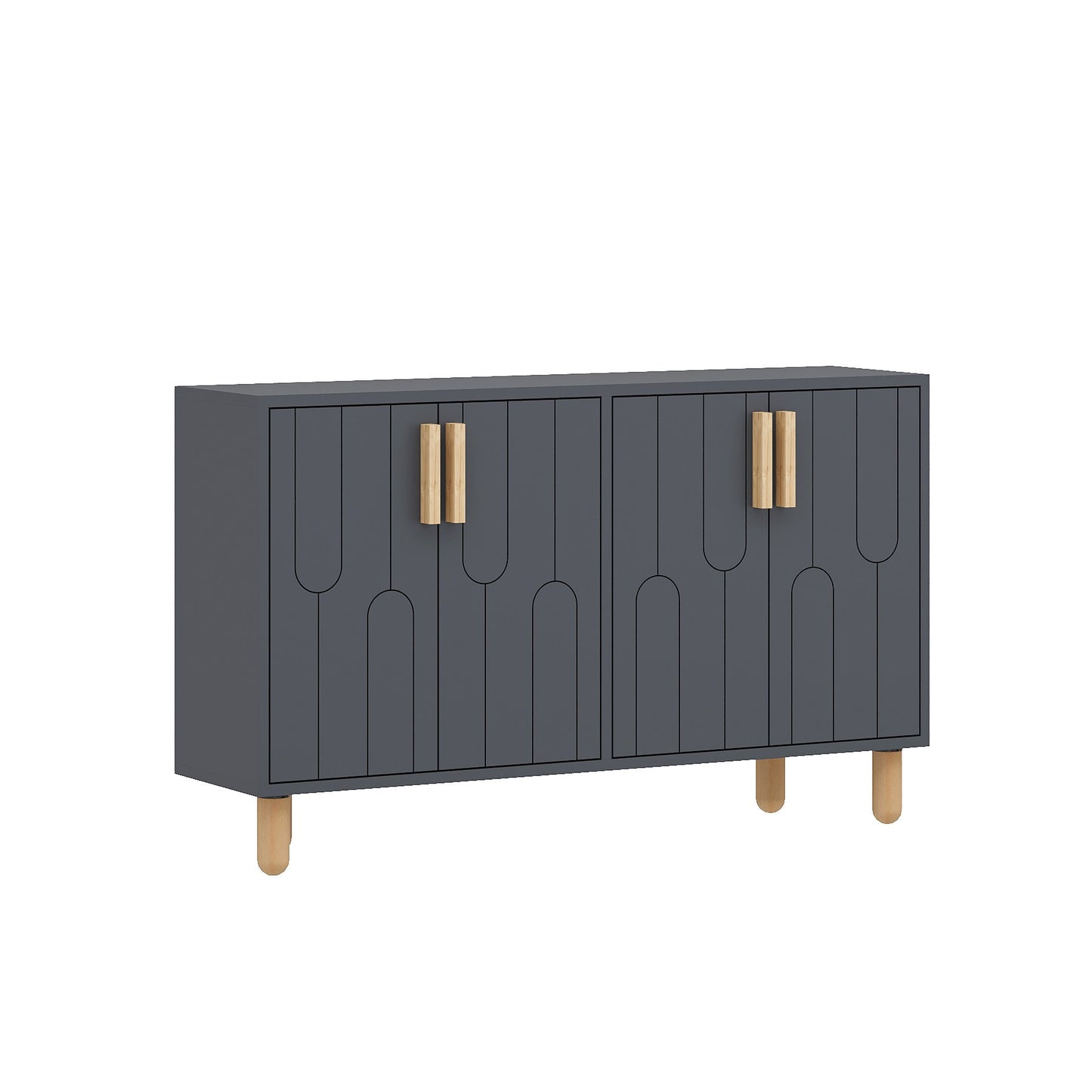 Μπουφές Ανθρακί 120x29,6x73,6cm | 327ODS1285