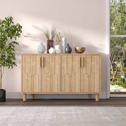 Μπουφές Saphire Δρυς 120x29,6x73,6cm | 327ODS1287