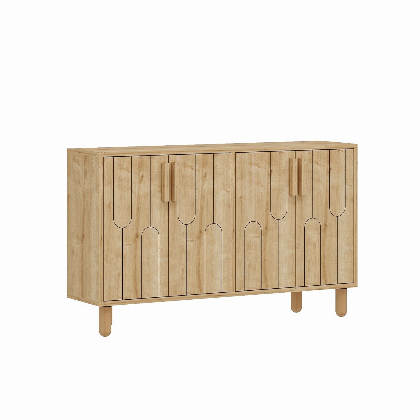 Μπουφές Saphire Δρυς 120x29,6x73,6cm | 327ODS1287
