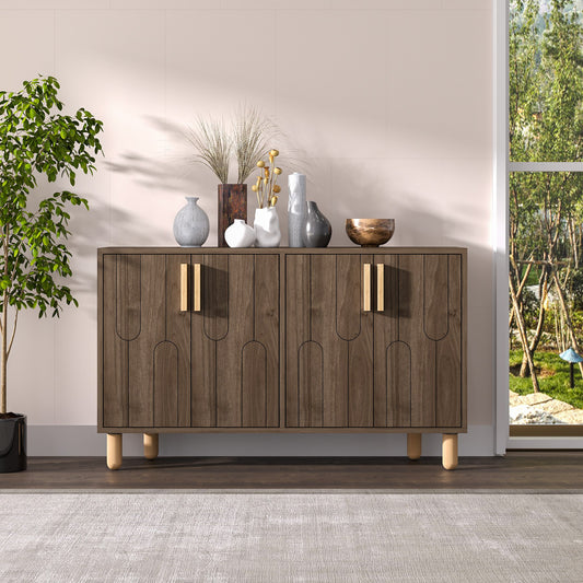 Μπουφές Καρυδί 120x29,6x73,6cm | 327ODS1288
