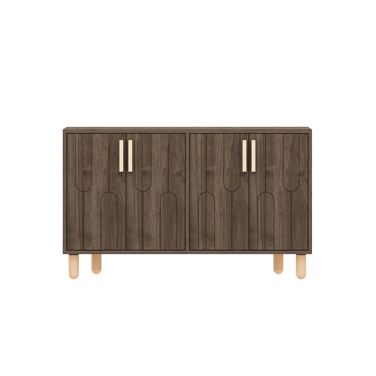 Μπουφές Καρυδί 120x29,6x73,6cm | 327ODS1288
