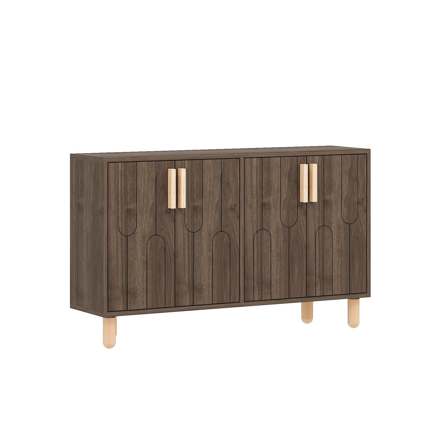 Μπουφές Καρυδί 120x29,6x73,6cm | 327ODS1288