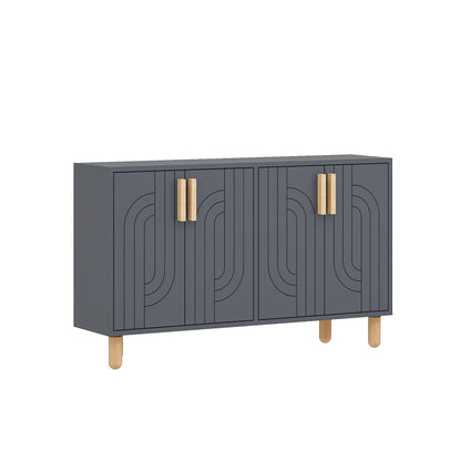 Μπουφές Ανθρακί 120x29,6x73,6cm | 327ODS1290