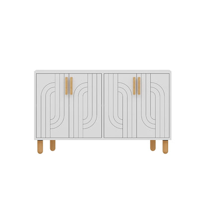 Μπουφές Λευκό 120x29,6x73,6cm | 327ODS1291