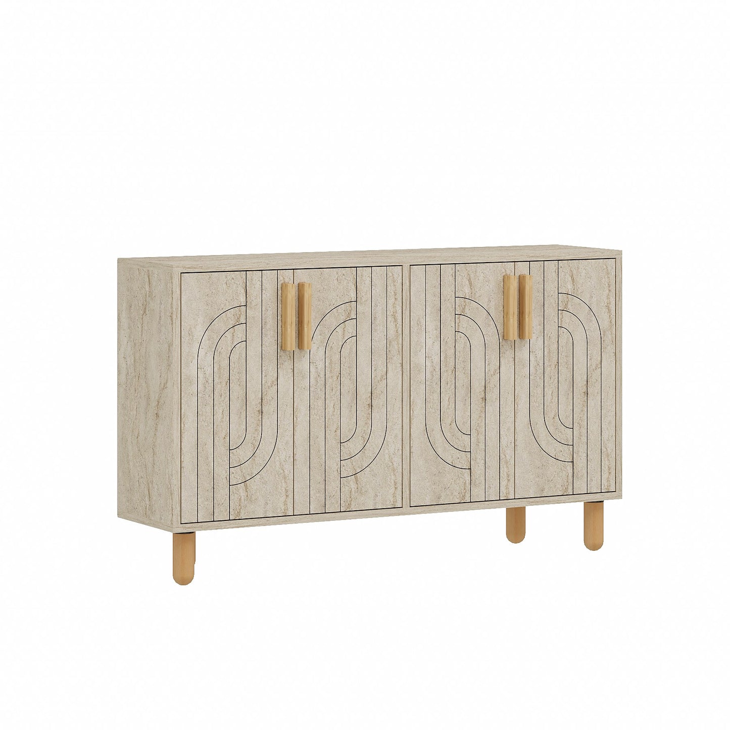 Μπουφές Τραβερτίνη 120x29,6x73,6cm | 327ODS1294