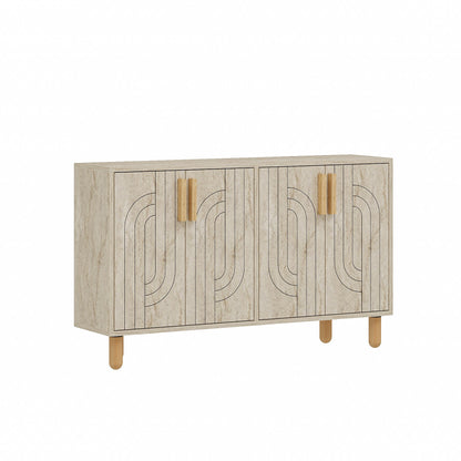 Μπουφές Τραβερτίνη 120x29,6x73,6cm | 327ODS1294