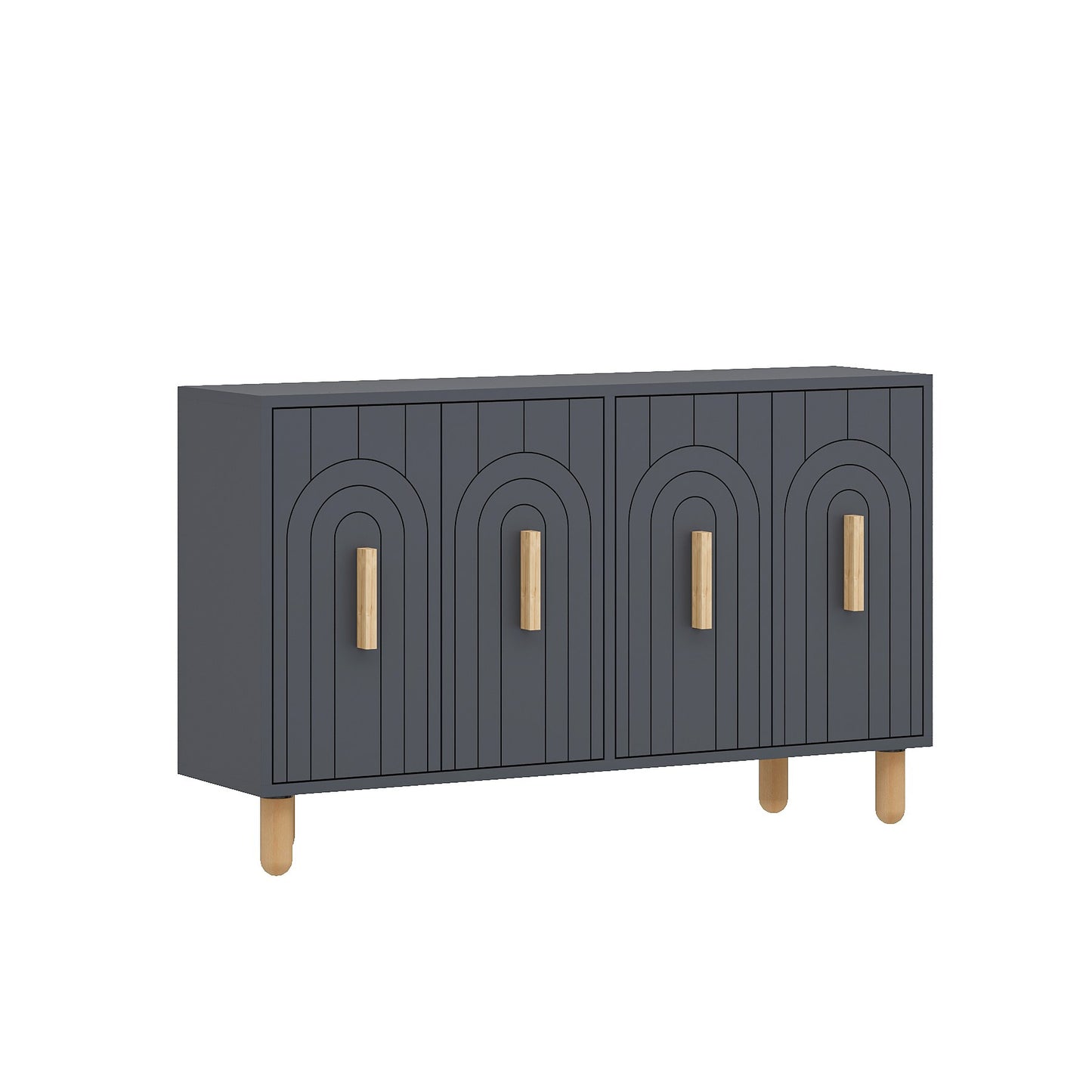 Μπουφές Ανθρακί 120x29,6x73,6cm | 327ODS1295