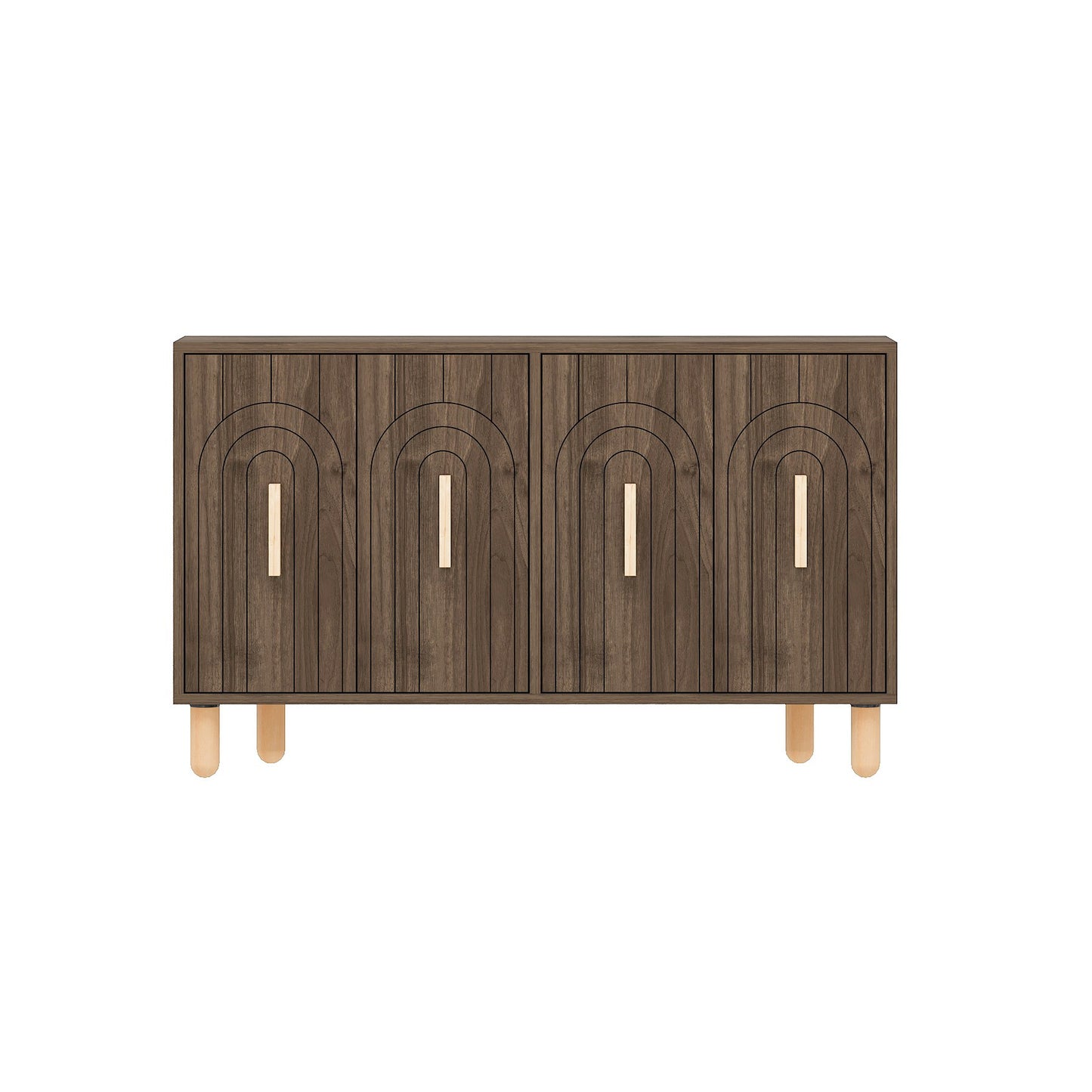 Μπουφές Καρυδί 120x29,6x73,6cm | 327ODS1298