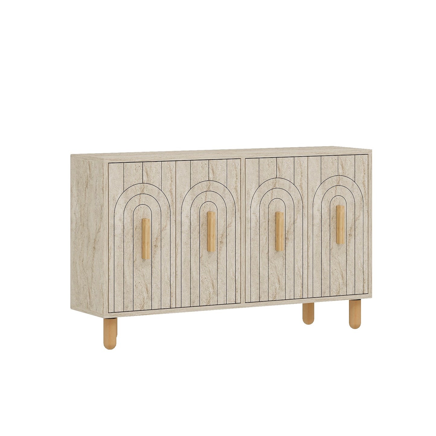 Μπουφές Τραβερτίνη 120x29,6x73,6cm | 327ODS1299