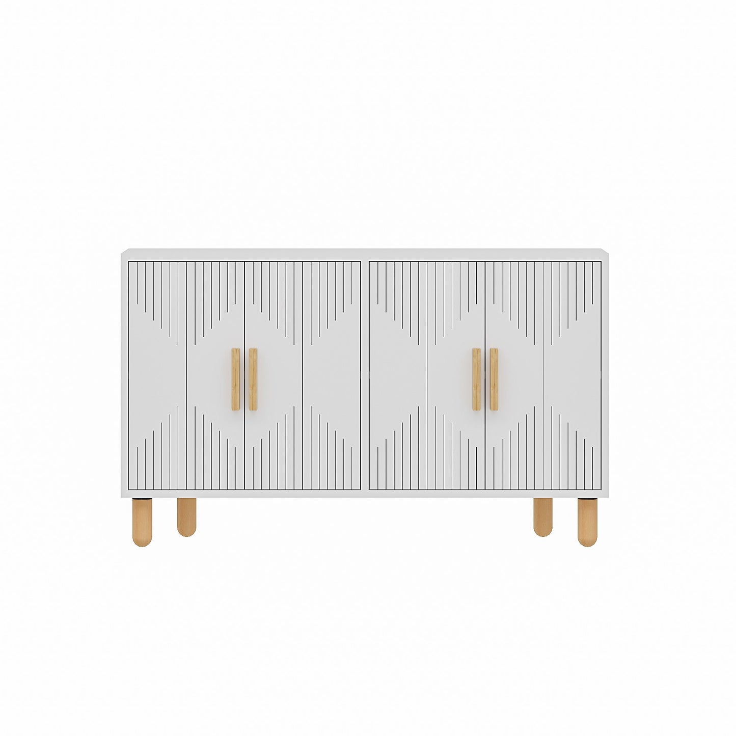 Μπουφές Λευκό 120x29,6x73,6cm | 327ODS1301