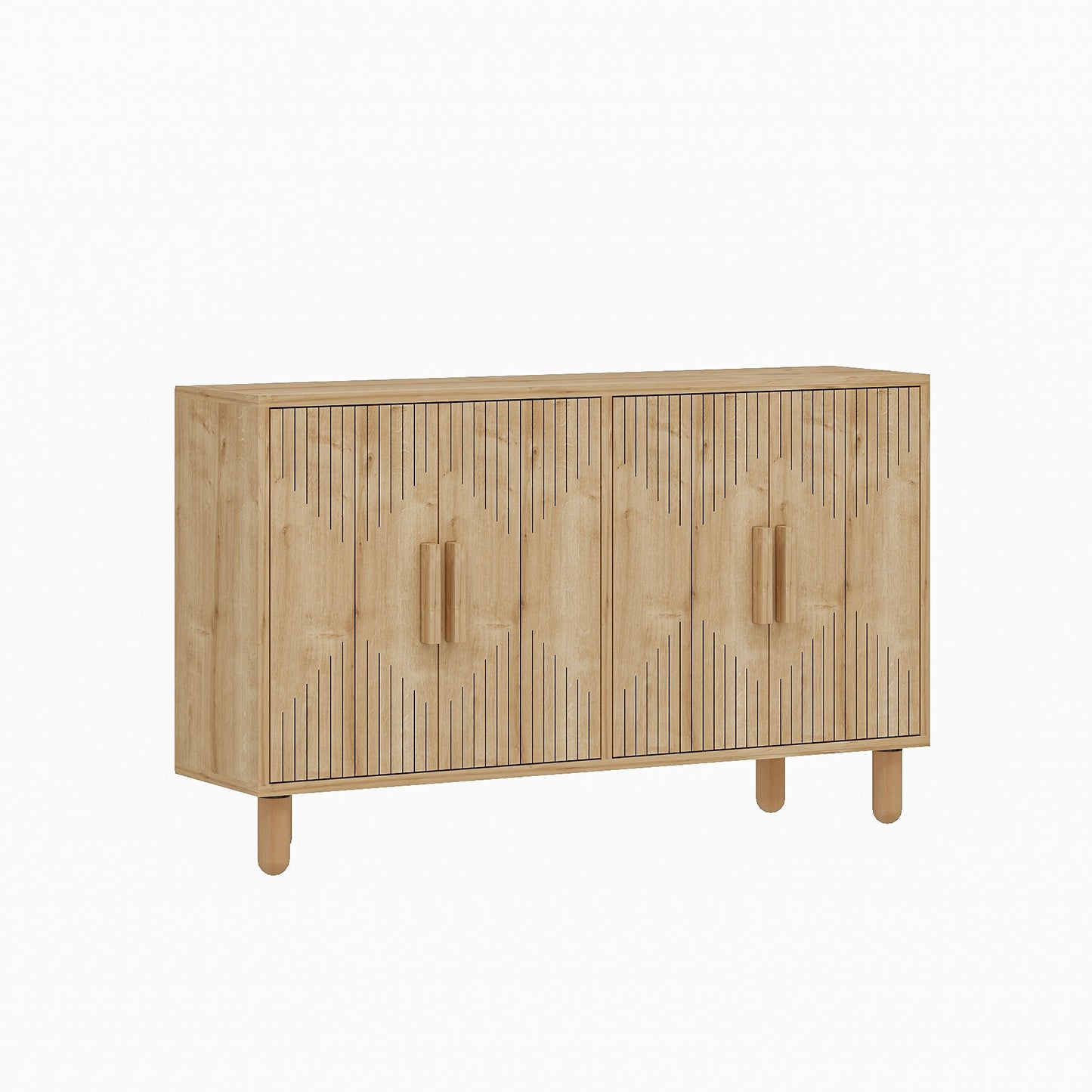 Μπουφές Saphire Δρυς 120x29,6x73,6cm | 327ODS1302