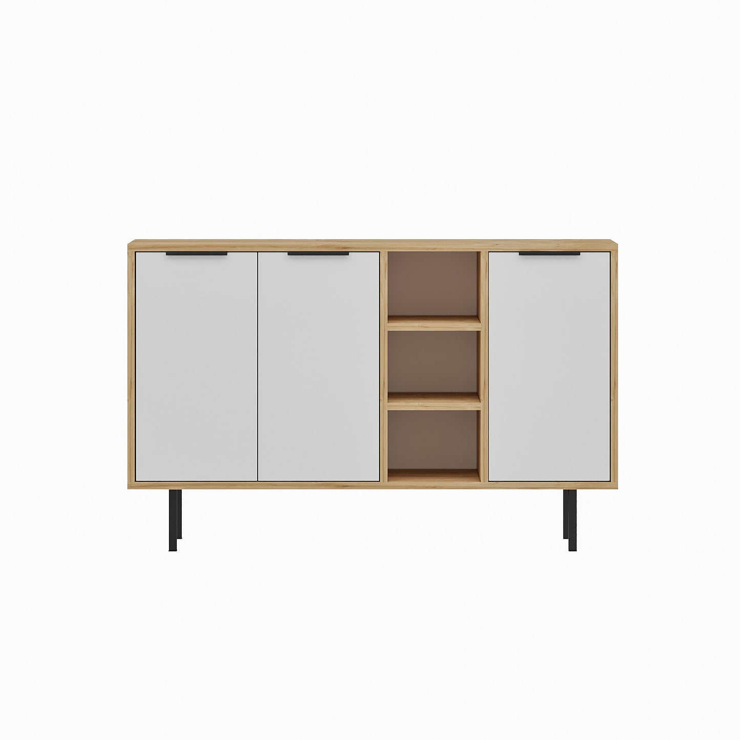 Μπουφές Sapphire Δρυς
Λευκό 120x29,6x75cm | 327ODS1305