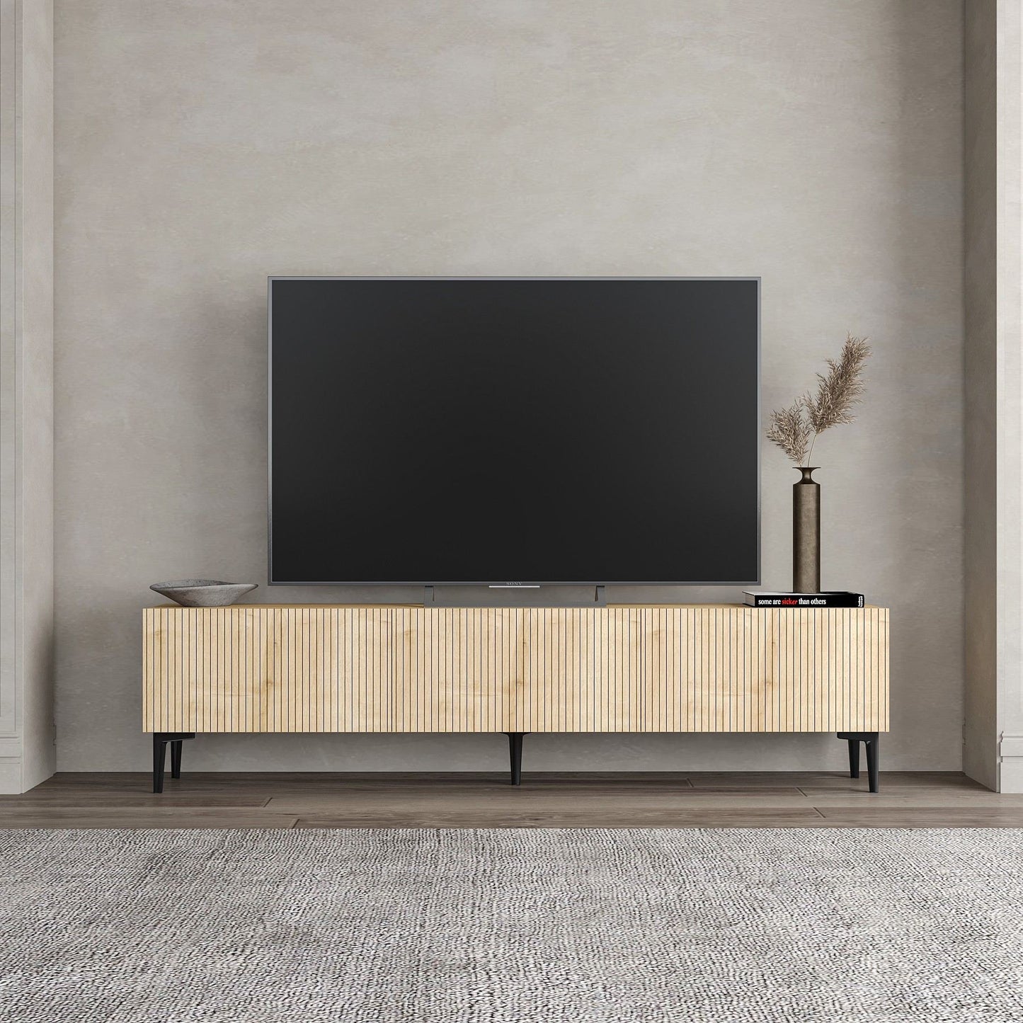 Έπιπλο Τηλεόρασης TV Βάση Σύνθεση Sapphire Δρυς | 327ODS1308