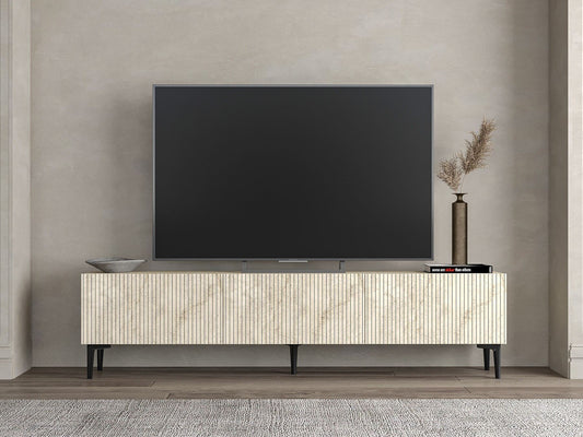 Έπιπλο Τηλεόρασης TV Βάση Σύνθεση Travertine | 327ODS1309