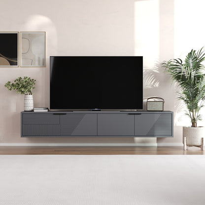 Έπιπλο Τηλεόρασης TV Βάση Σύνθεση Ανθρακί | 327ODS1315