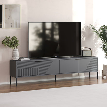 Έπιπλο Τηλεόρασης TV Βάση Σύνθεση Ανθρακί | 327ODS1317