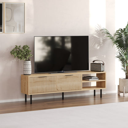 Έπιπλο Τηλεόρασης TV Βάση Σύνθεση Sapphire Δρυς | 327ODS1323