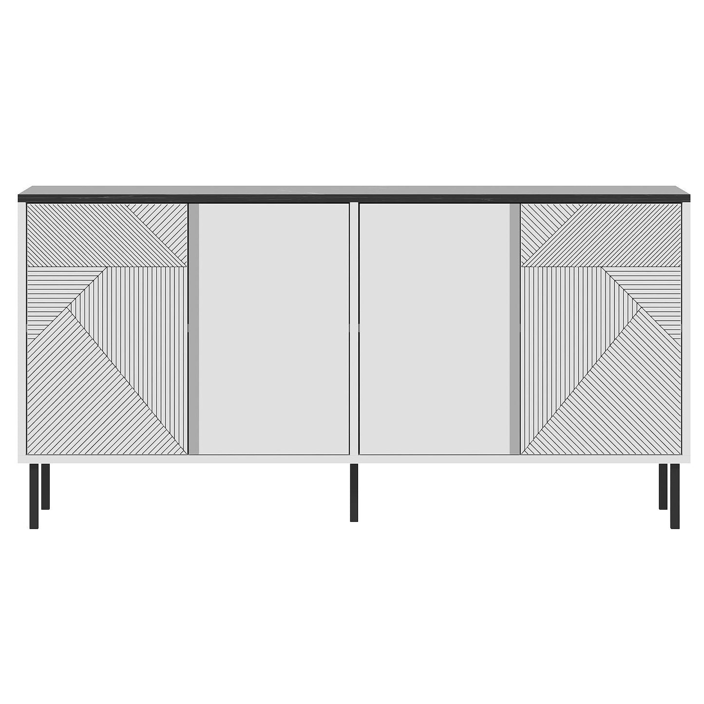 Μπουφές Λευκό
Royal 150x36x75cm | 327ODS1336