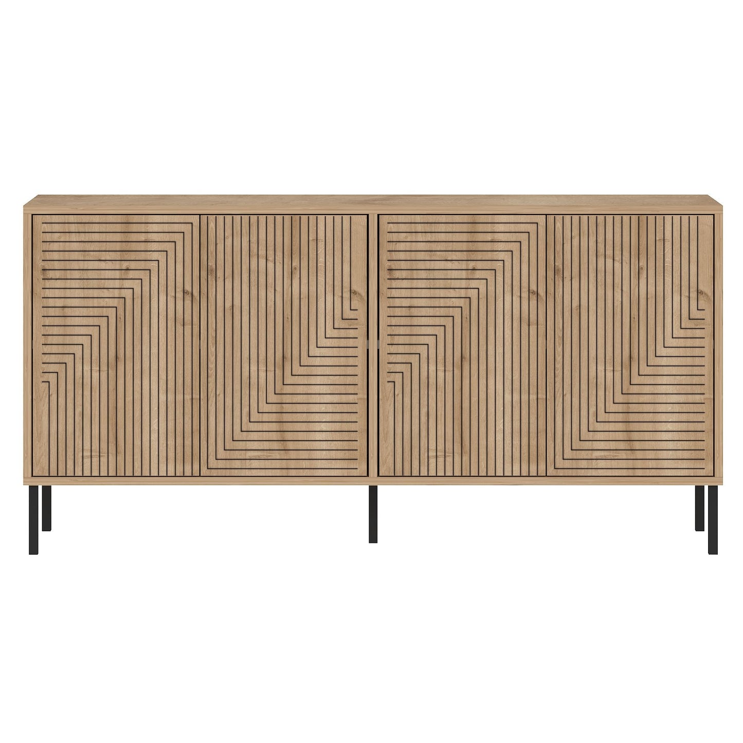 Μπουφές Sapphire Δρυς 150x36x75cm | 327ODS1346