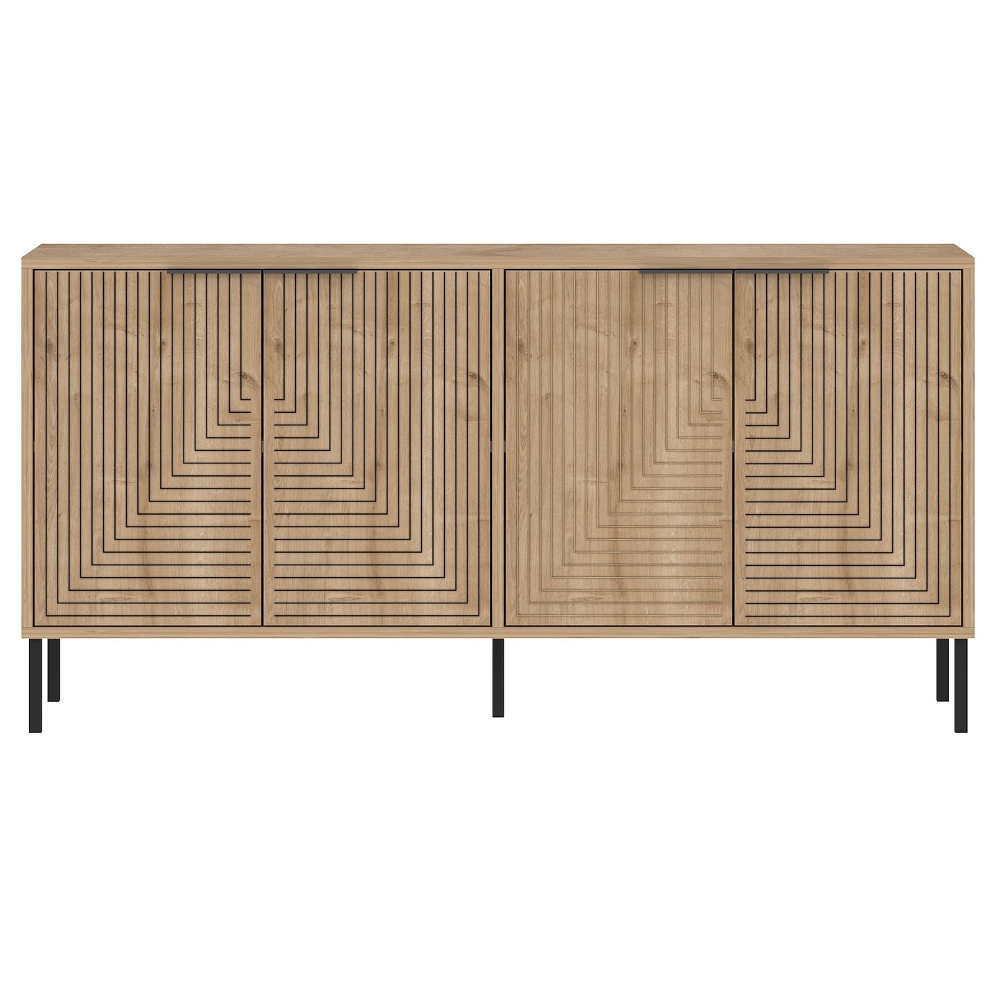 Μπουφές Sapphire Δρυς 150x36x75cm | 327ODS1349
