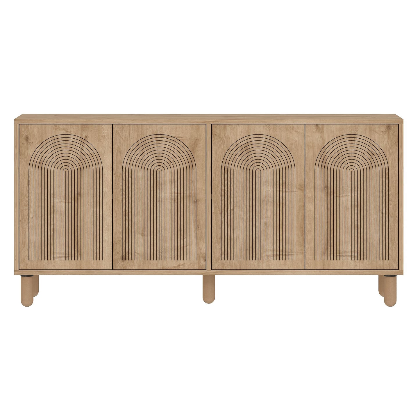 Μπουφές Sapphire Δρυς 150x36x73cm | 327ODS1350