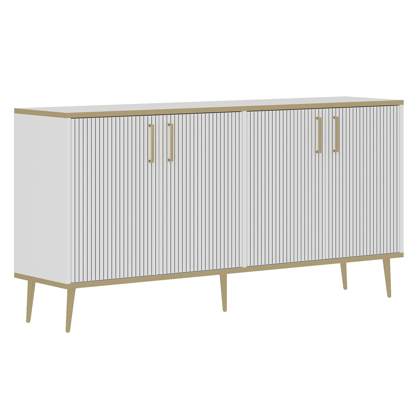 Μπουφές Λευκό 150x36x15cm | 327ODS1361