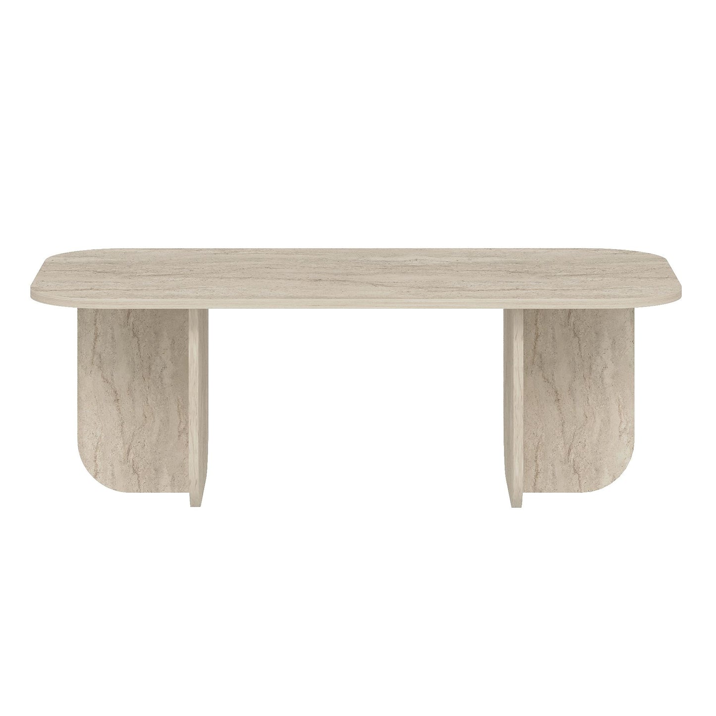 Τραπεζάκι Σαλονιού Travertine 120 x 60 x 41,4 εκ GR327ODS1409